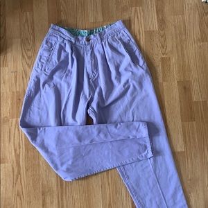 Lilac 90’s High Waisted Trousers